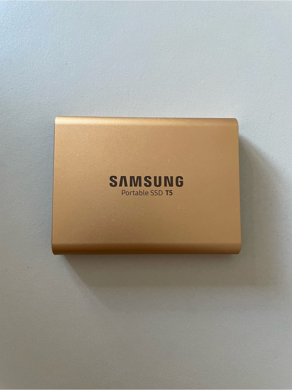 Samsung Portable SSD T5 Gold External Drive 500GB - MU PA500G